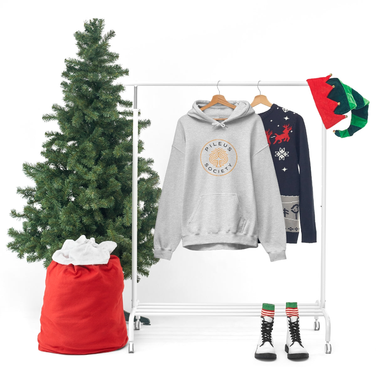 Pileus Society Logo Hooded Sweatshirt