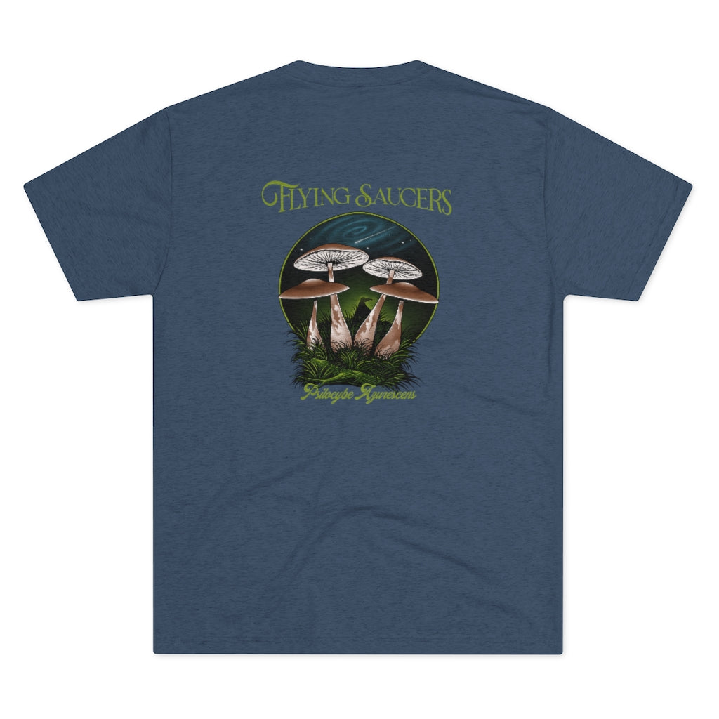 Psilocybe Azurescens Unisex Tri-Blend Crew Tee