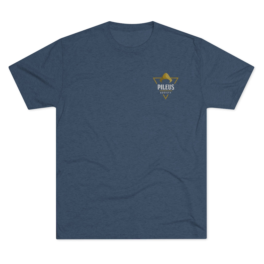 Crest Logo Men's Tri-Blend Crew Tee