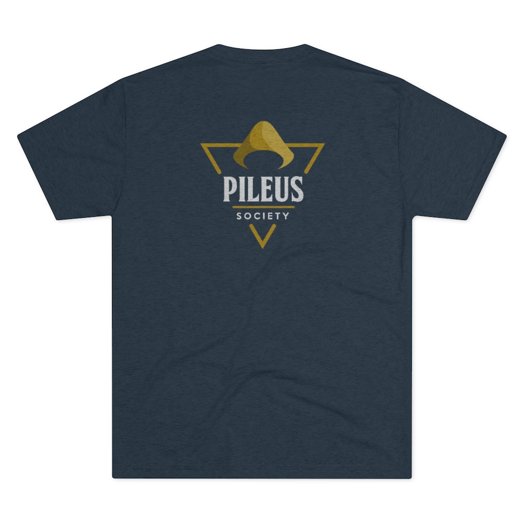 Crest Logo Men's Tri-Blend Crew Tee