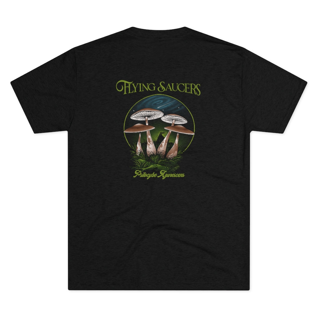 Psilocybe Azurescens Unisex Tri-Blend Crew Tee