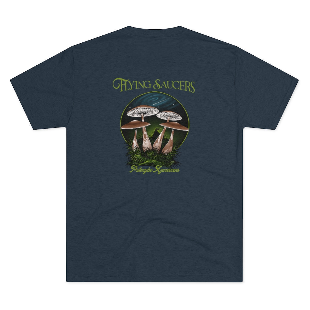 Psilocybe Azurescens Unisex Tri-Blend Crew Tee