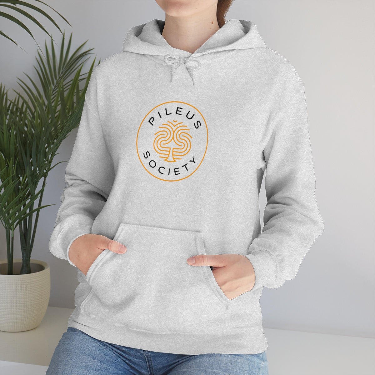 Pileus Society Logo Hooded Sweatshirt