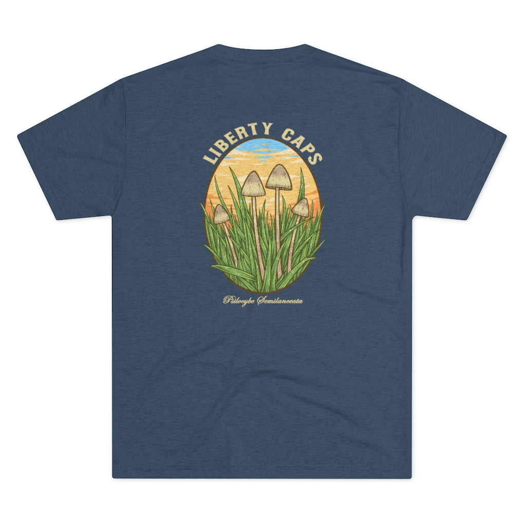Liberty Caps Men's Tri-Blend Crew Tee