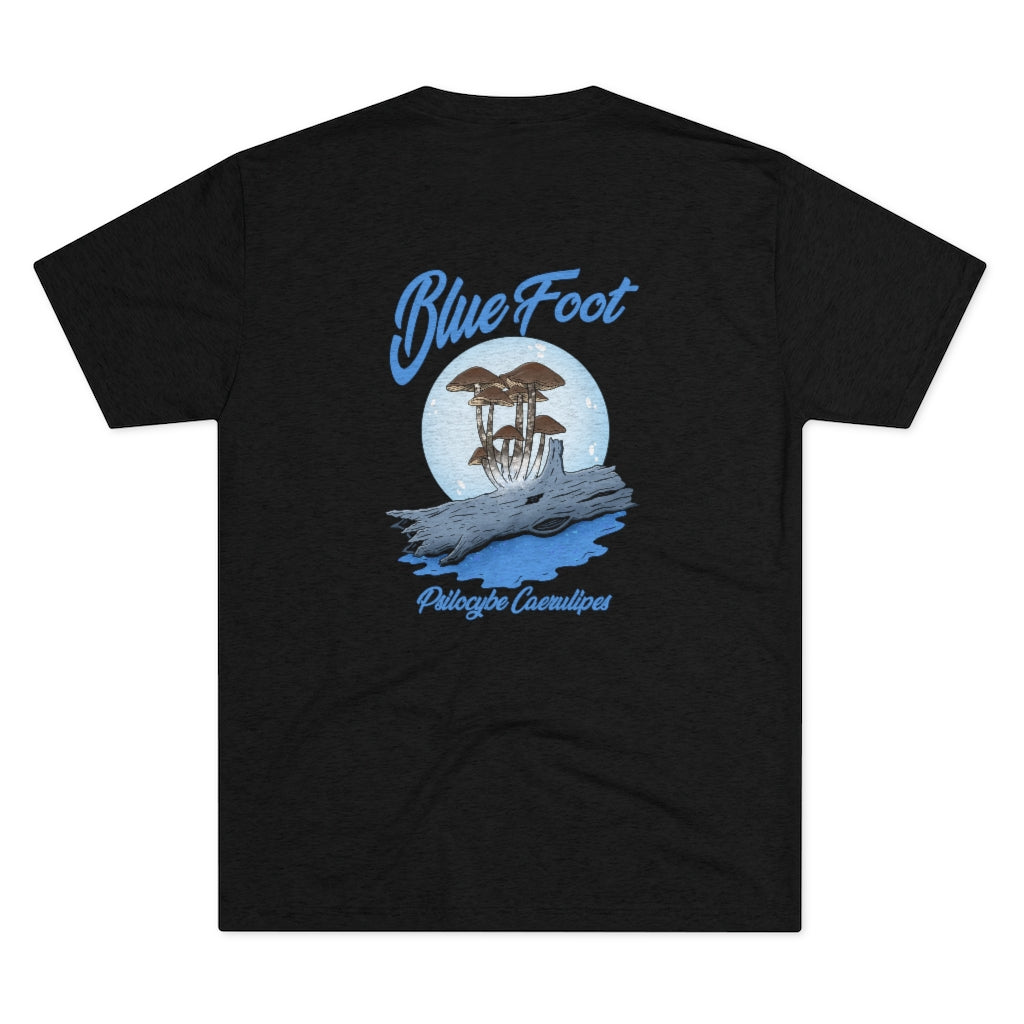 Psilocybe Caerulipes Men's Tri-Blend Crew Tee