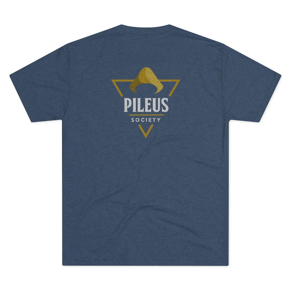 Crest Logo Men's Tri-Blend Crew Tee
