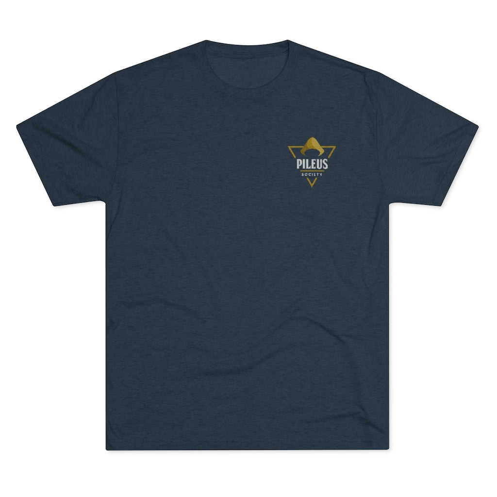Crest Logo Men's Tri-Blend Crew Tee