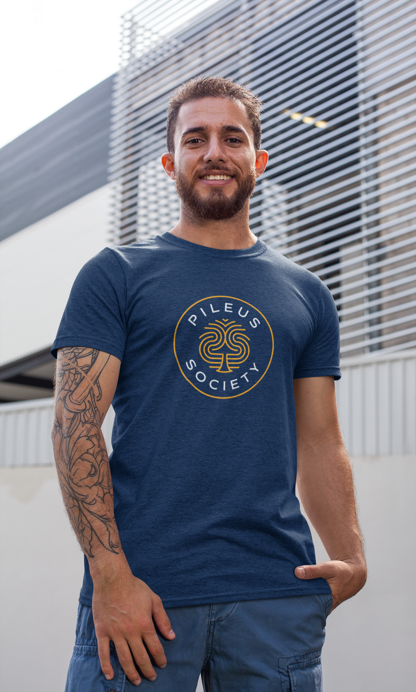 PS Logo Unisex Tri-Blend Crew Tee