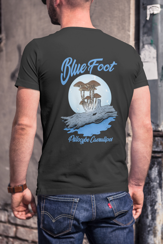 Psilocybe Caerulipes Men's Tri-Blend Crew Tee
