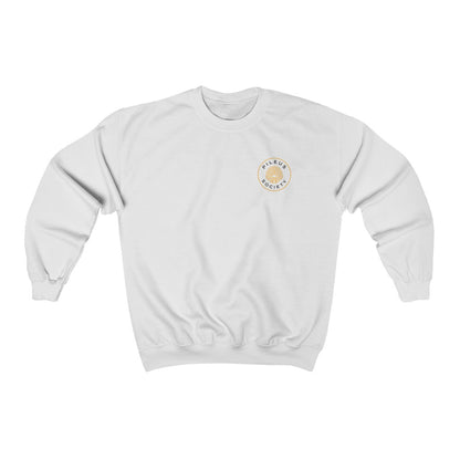 Dragon protecting mushrooms Unisex Heavy Blend™ Crewneck Sweatshirt