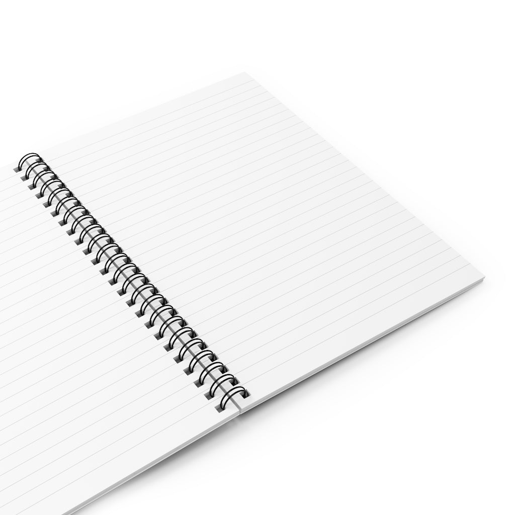 Pileus Society Logo Classic Spiral Ruled White Paper Notebook 