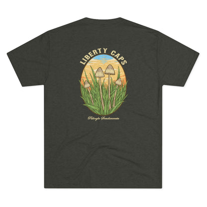 Liberty Caps Men's Tri-Blend Crew Tee