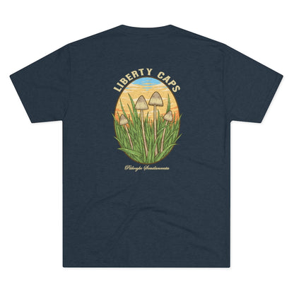 Liberty Caps Men's Tri-Blend Crew Tee