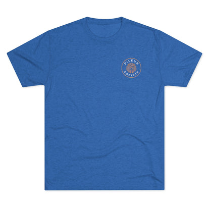 Pileus Society Front/Back Men's Tri-Blend Crew Tee