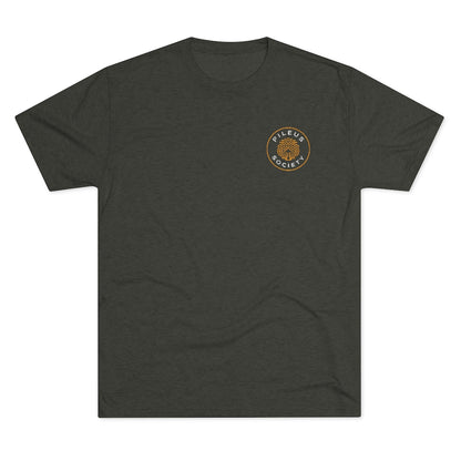 Psilocybin Coat of Arms Men's Tri-Blend Crew Tee